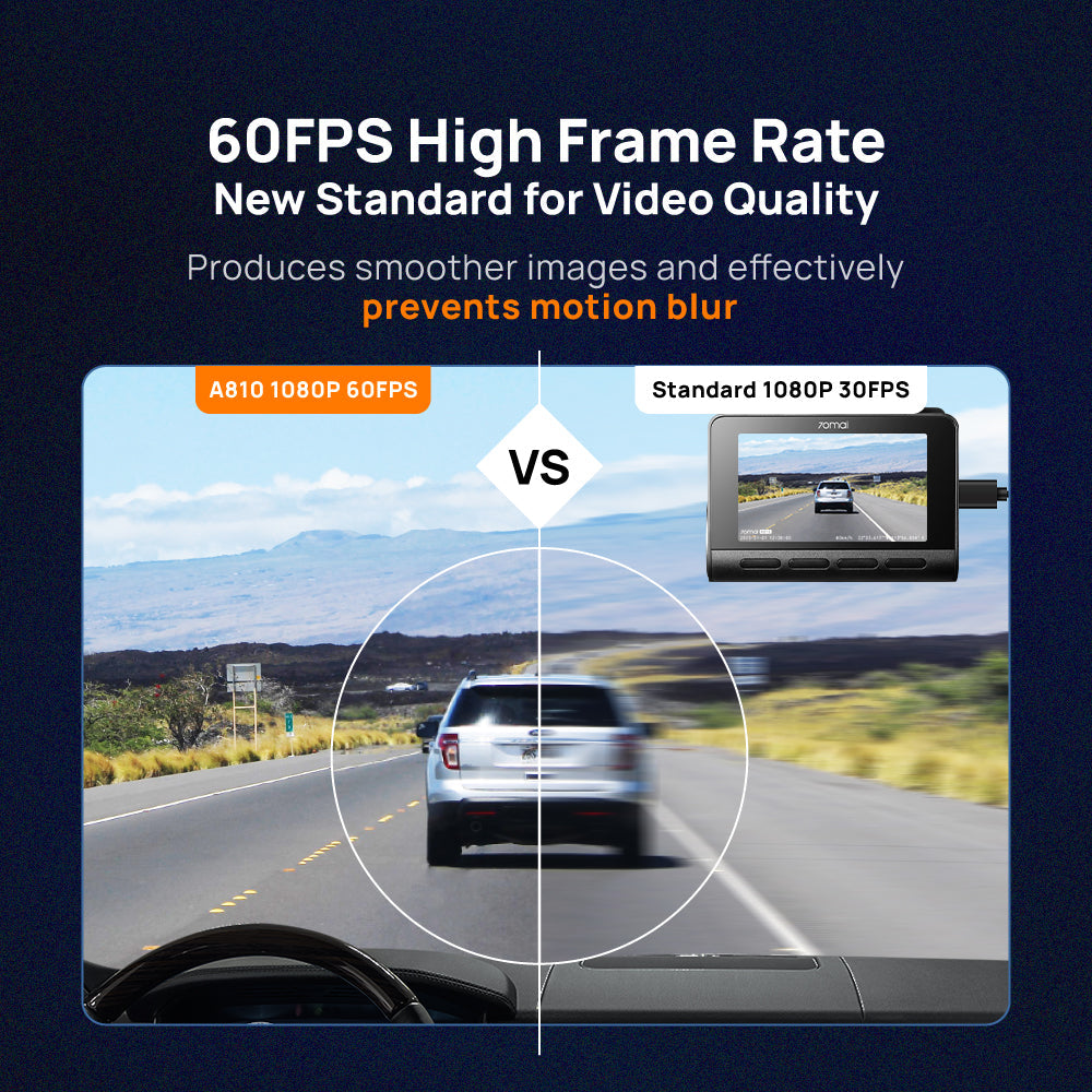 70mai A810 Dashcam Product vendor