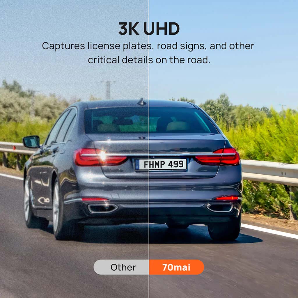 S500 3K Rearview Dashcam Product vendor