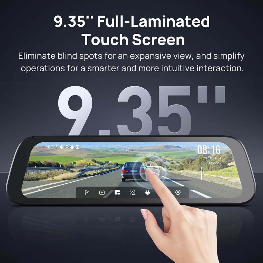 S500 3K Rearview Dashcam Product vendor