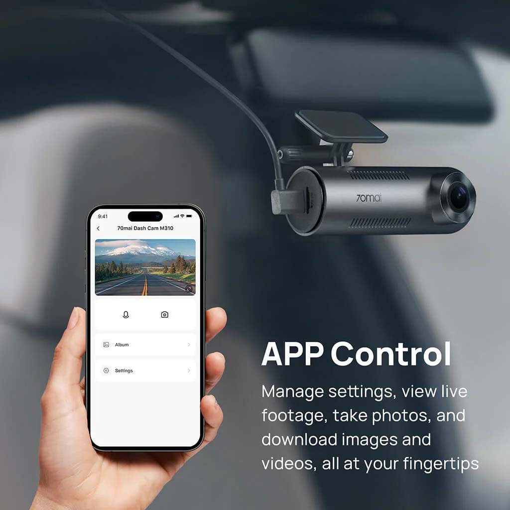 70mai M310 Dashcam Product vendor
