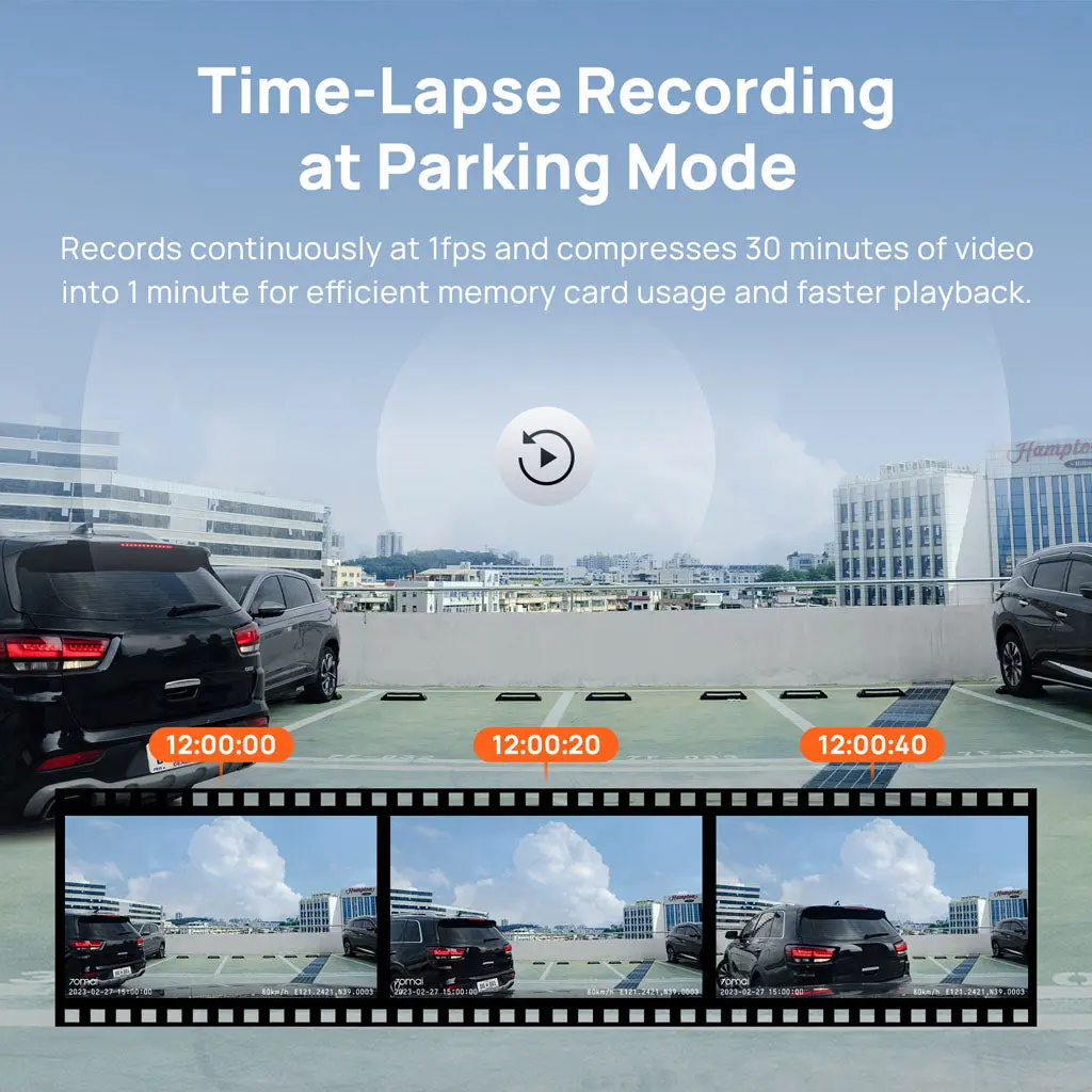 70mai A800s Dashcam Product vendor