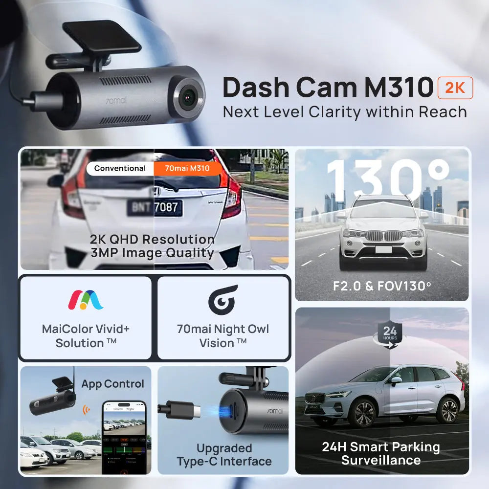 70mai M310 Dashcam 70mai