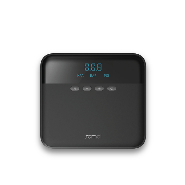 70mai Air Pump Lite TP03 with digital KPA/BAR/PSI display and control buttons