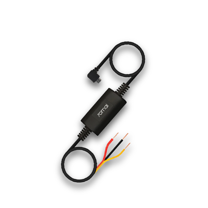 Hardwire kit UP02 (Micro-USB) with black module and attached cable/wires