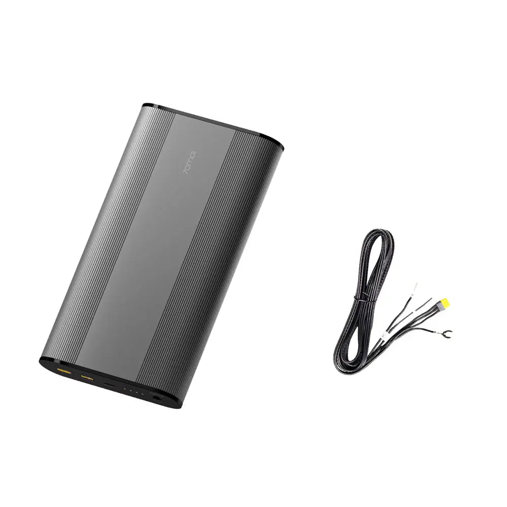 70mai plug-and-play external dash-cam battery pack, black portable power unit