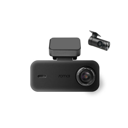 70mai full HD dashcam with front camera unit and detachable lens