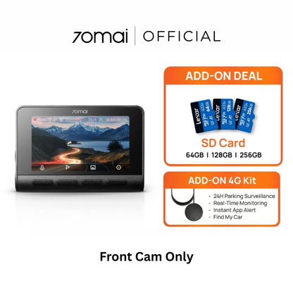 A800SE 4K Dashcam 4G Product vendor