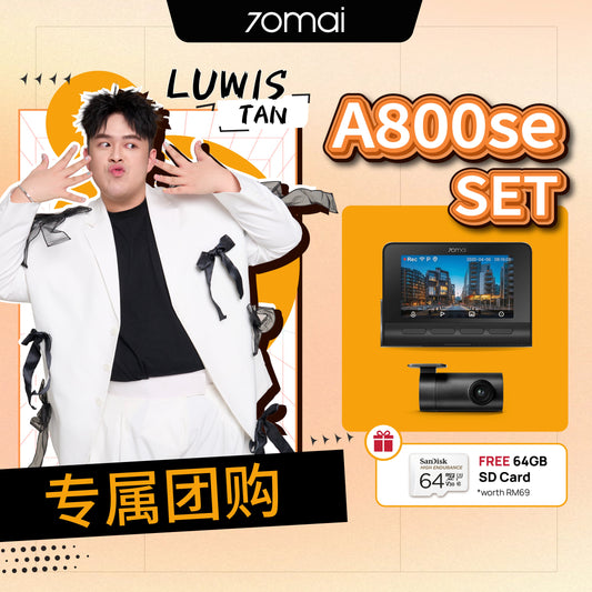 Luwis Group Buy A800SE True 4K Dashcam Product vendor