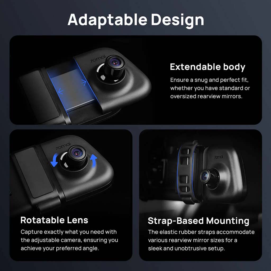 S500 3K Rearview Dashcam Product vendor