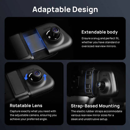 S500 3K Rearview Dashcam Product vendor