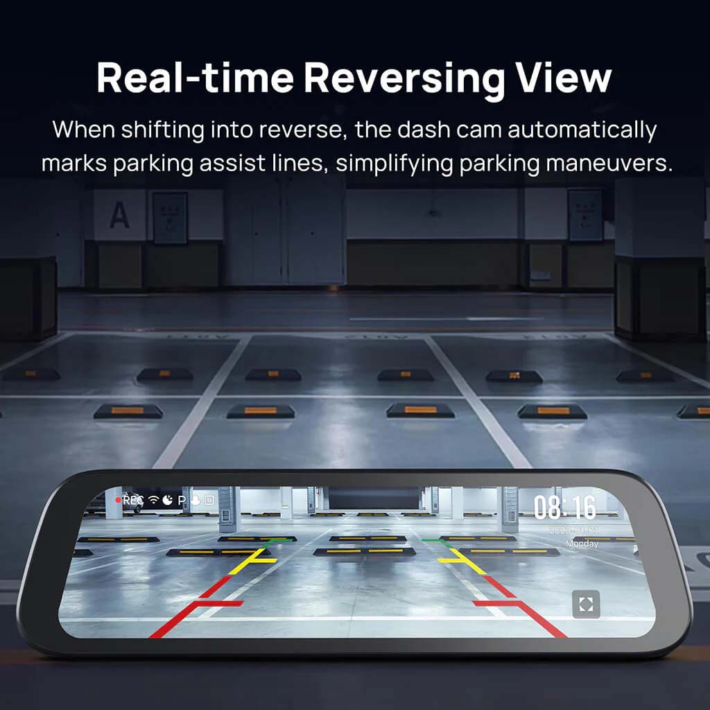 S500 3K Rearview Dashcam Product vendor