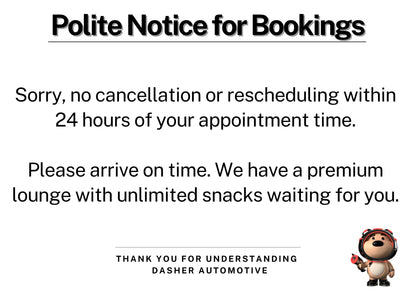 Dash Cam Installation Booking Product vendor