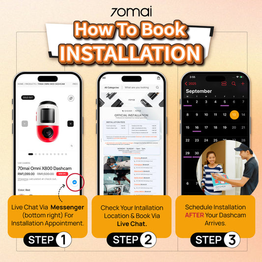 [ChangYong Group Buy] Omni X800 4K Dashcam 4G (Copy) Product vendor