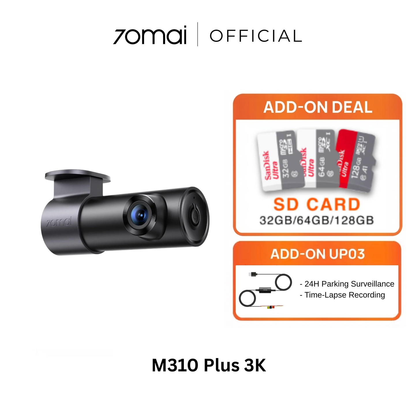 M310 Plus Dashcam Product vendor