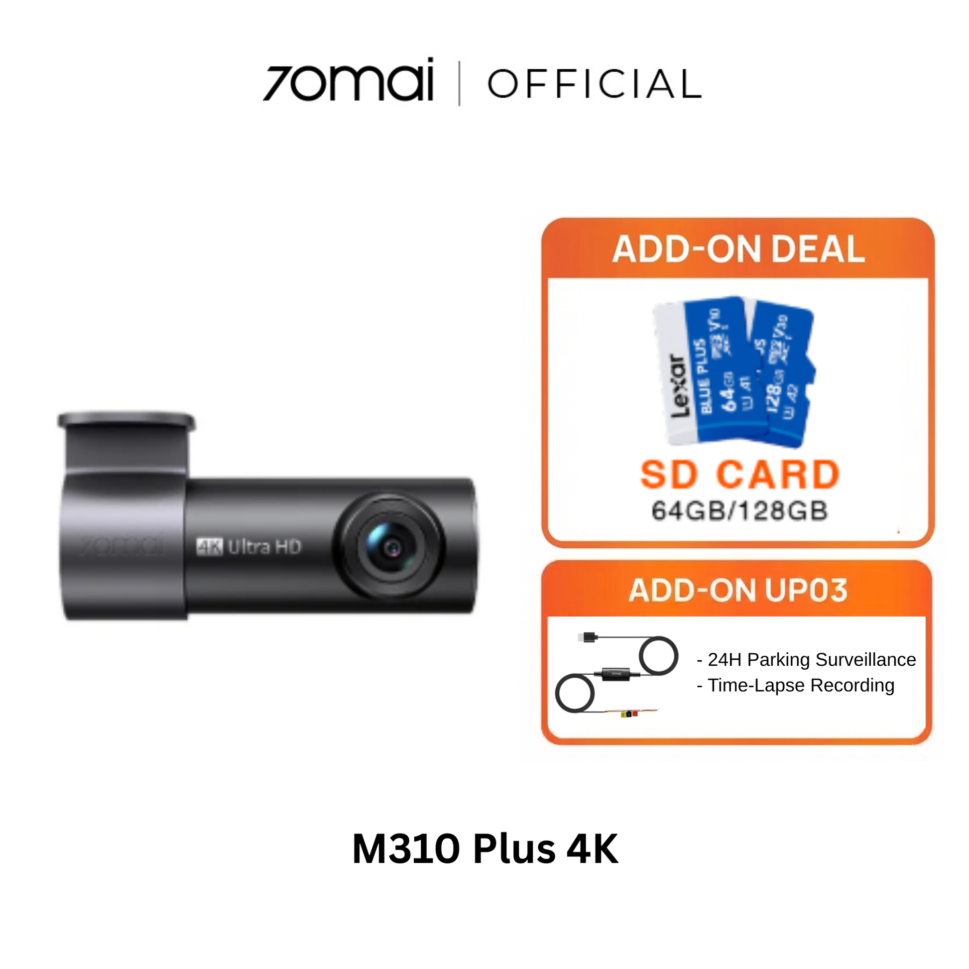 M310 Plus Dashcam Product vendor