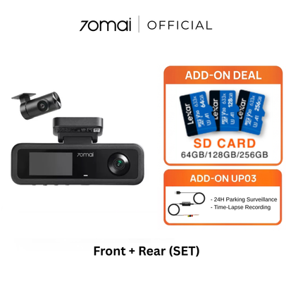 [ahyangsis X 一战成名] T400 2.5K 3-Channel Dashcam Product vendor