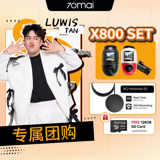 Luwis Group Buy Omni X800 4K Dashcam 4G Product vendor