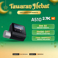 A510 2.7K Dashcam 4G Product vendor