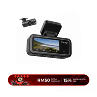 A410 Neo 2.5K front dash cam with dashboard screen and detachable front lens