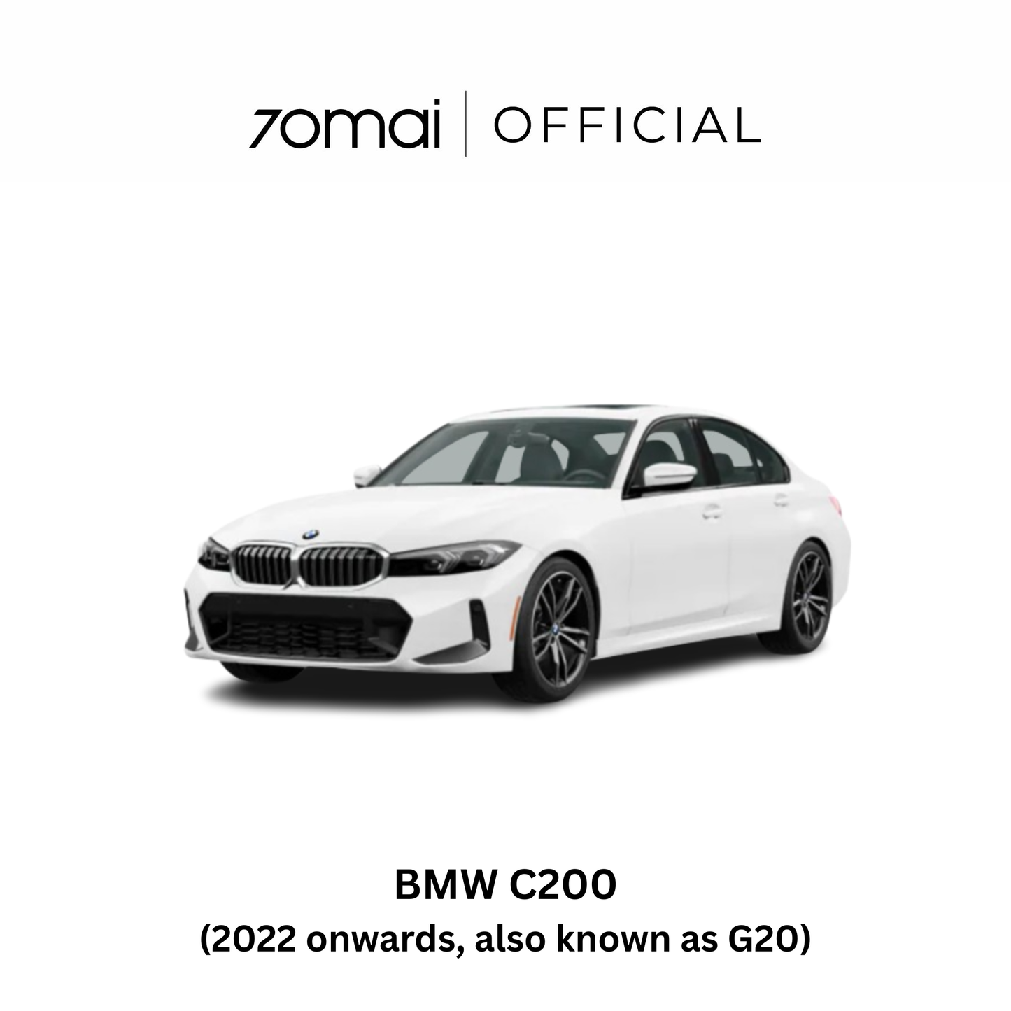 Dashcam compatibility for BMW C200 vehicle model (2022 onwards)