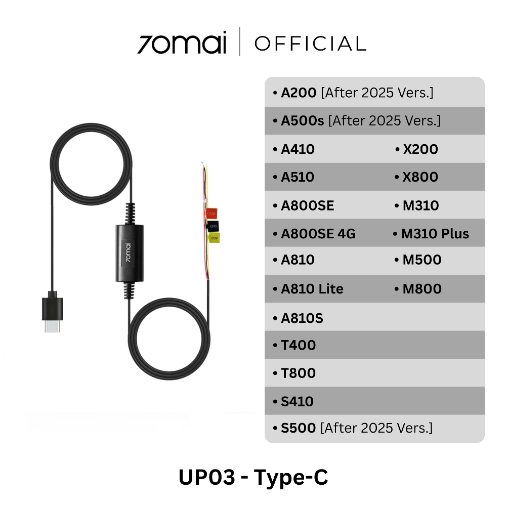 Hardwire kit with black module, long cable loop, and separate pigtail wiring leads